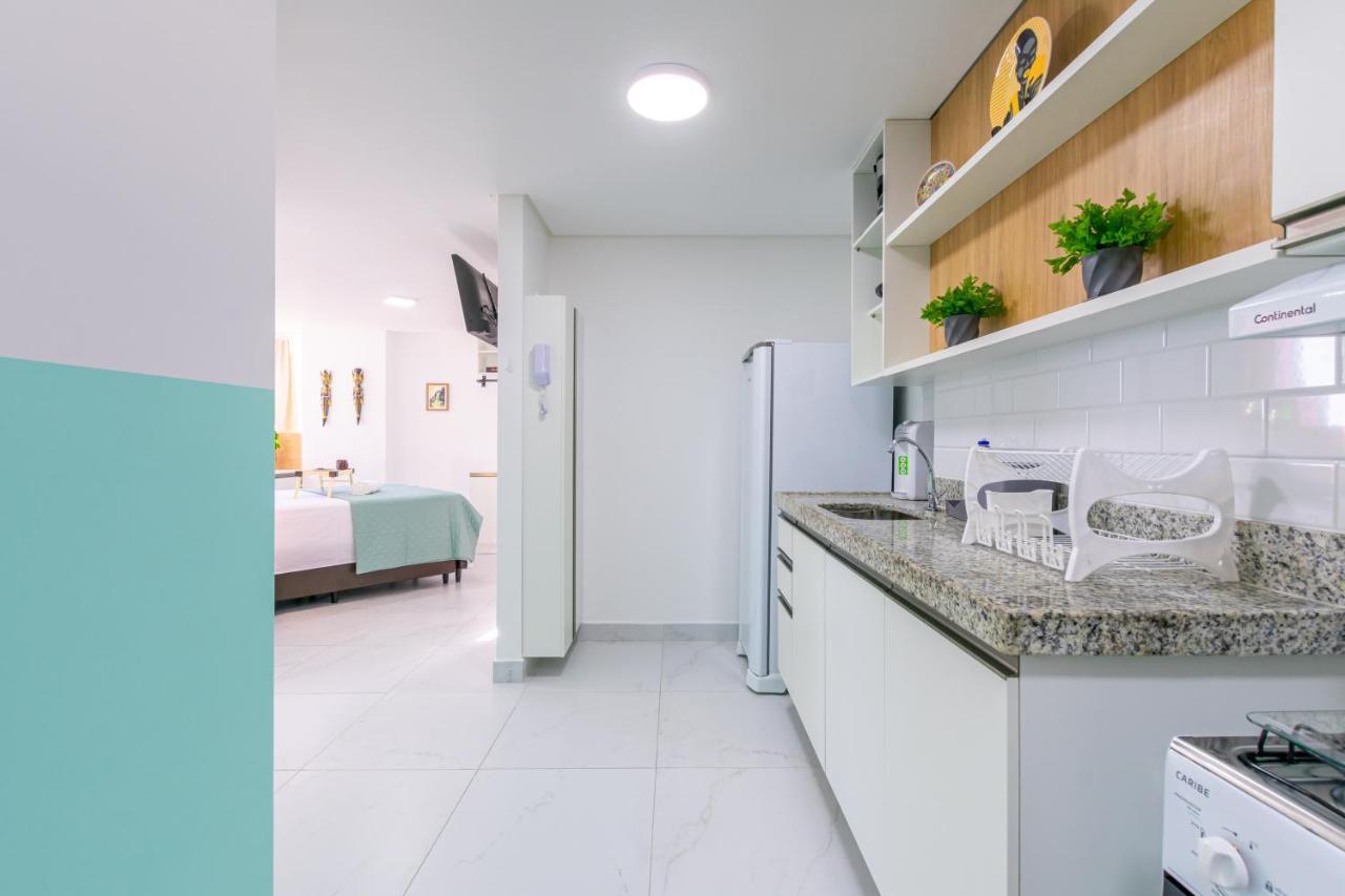 Studio Encantador - Garagem - Piscina Na Cobertura Жуан-Песоа Экстерьер фото